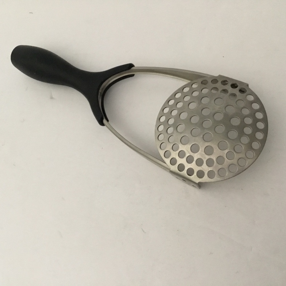 Potato masher, Collapsible. Stainless steel